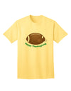 Football Turkey Happy Thanksgiving - Premium Adult T-Shirt for Holiday Celebrations-Mens T-shirts-TooLoud-Yellow-Small-Davson Sales