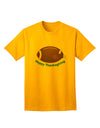 Football Turkey Happy Thanksgiving - Premium Adult T-Shirt for Holiday Celebrations-Mens T-shirts-TooLoud-Gold-Small-Davson Sales