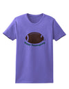 Football Turkey Happy Thanksgiving Womens T-Shirt-Womens T-Shirt-TooLoud-Violet-X-Small-Davson Sales