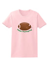 Football Turkey Happy Thanksgiving Womens T-Shirt-Womens T-Shirt-TooLoud-PalePink-X-Small-Davson Sales