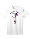 Forever Female Adult T-Shirt with Stars and Stripes-Mens T-shirts-TooLoud-White-Small-Davson Sales