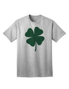 Fortuitous Four Leaf Clover: Adult T-Shirt for St. Patrick's Day Celebrations-Mens T-shirts-TooLoud-AshGray-Small-Davson Sales