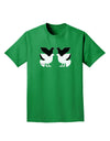 Four Calling Birds Adult Dark T-Shirt-Mens T-Shirt-TooLoud-Kelly-Green-Small-Davson Sales