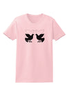 Four Calling Birds Womens T-Shirt-Womens T-Shirt-TooLoud-PalePink-X-Small-Davson Sales