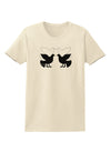 Four Calling Birds Womens T-Shirt-Womens T-Shirt-TooLoud-Natural-X-Small-Davson Sales