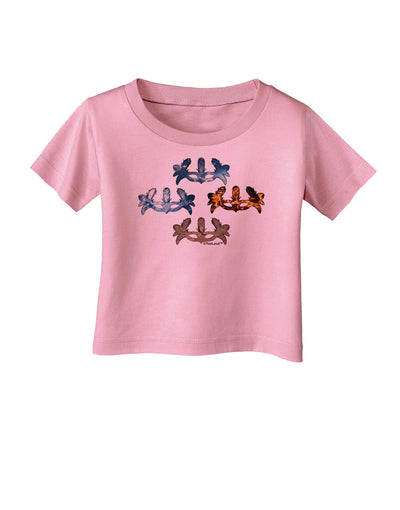 Four Elemental Masquerade Masks Infant T-Shirt by TooLoud-Infant T-Shirt-TooLoud-Candy-Pink-06-Months-Davson Sales