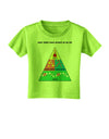 Four Main Food Groups of an Elf - Christmas Toddler T-Shirt-Toddler T-Shirt-TooLoud-Lime-Green-2T-Davson Sales