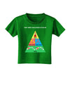 Four Main Food Groups of an Elf - Christmas Toddler T-Shirt Dark-Toddler T-Shirt-TooLoud-Royal-Blue-2T-Davson Sales