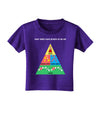 Four Main Food Groups of an Elf - Christmas Toddler T-Shirt Dark-Toddler T-Shirt-TooLoud-Purple-2T-Davson Sales