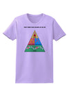 Four Main Food Groups of an Elf - Christmas Womens T-Shirt-Womens T-Shirt-TooLoud-Lavender-X-Small-Davson Sales