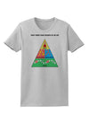 Four Main Food Groups of an Elf - Christmas Womens T-Shirt-Womens T-Shirt-TooLoud-AshGray-X-Small-Davson Sales