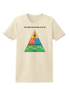 Four Main Food Groups of an Elf - Christmas Womens T-Shirt-Womens T-Shirt-TooLoud-Natural-X-Small-Davson Sales
