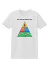Four Main Food Groups of an Elf - Christmas Womens T-Shirt-Womens T-Shirt-TooLoud-White-X-Small-Davson Sales