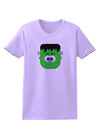 Frankenstein Face Halloween Womens T-Shirt-Womens T-Shirt-TooLoud-Lavender-X-Small-Davson Sales