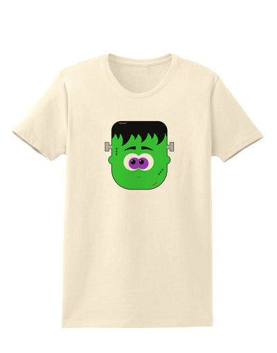 Frankenstein Face Halloween Womens T-Shirt-Womens T-Shirt-TooLoud-Natural-X-Small-Davson Sales