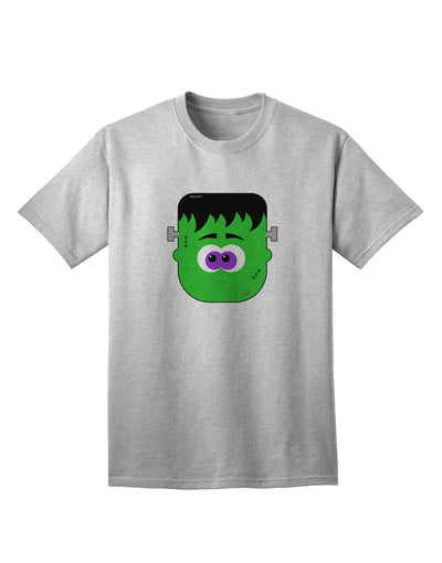 Frankenstein Face - Premium Halloween Adult T-Shirt Collection-Mens T-shirts-TooLoud-AshGray-Small-Davson Sales