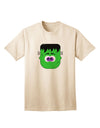 Frankenstein Face - Premium Halloween Adult T-Shirt Collection-Mens T-shirts-TooLoud-Natural-Small-Davson Sales