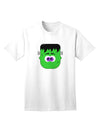 Frankenstein Face - Premium Halloween Adult T-Shirt Collection-Mens T-shirts-TooLoud-White-Small-Davson Sales