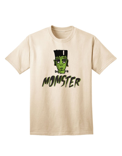 Momster Frankenstein Adult T-Shirt Natural 4XL Tooloud