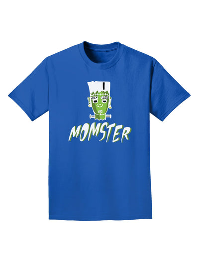 Momster Frankenstein Dark Adult Dark T-Shirt Royal Blue 4XL Tooloud