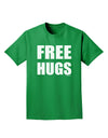 Free Hugs Adult Dark T-Shirt-Mens T-Shirt-TooLoud-Kelly-Green-Small-Davson Sales