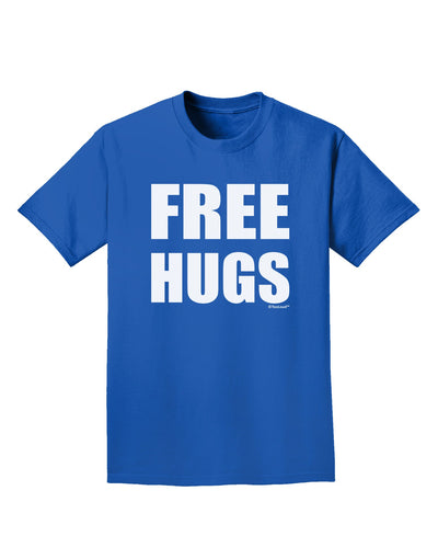 Free Hugs Adult Dark T-Shirt-Mens T-Shirt-TooLoud-Royal-Blue-Small-Davson Sales