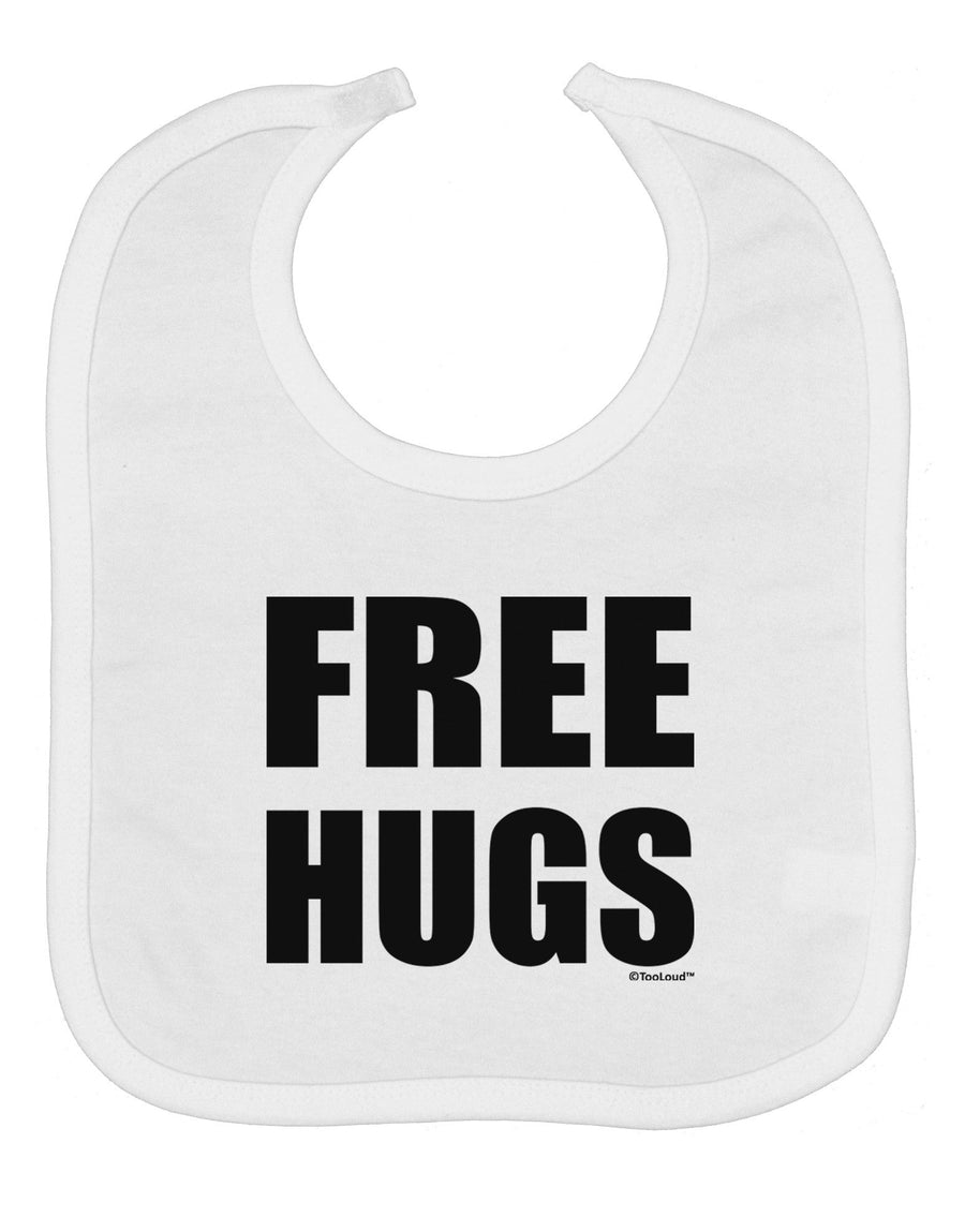 Free Hugs Baby Bib