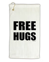 Free Hugs Micro Terry Gromet Golf Towel 16 x 25 inch-Golf Towel-TooLoud-White-Davson Sales