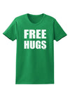 Free Hugs Womens Dark T-Shirt-Womens T-Shirt-TooLoud-Kelly-Green-X-Small-Davson Sales