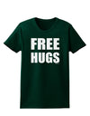 Free Hugs Womens Dark T-Shirt-Womens T-Shirt-TooLoud-Forest-Green-Small-Davson Sales