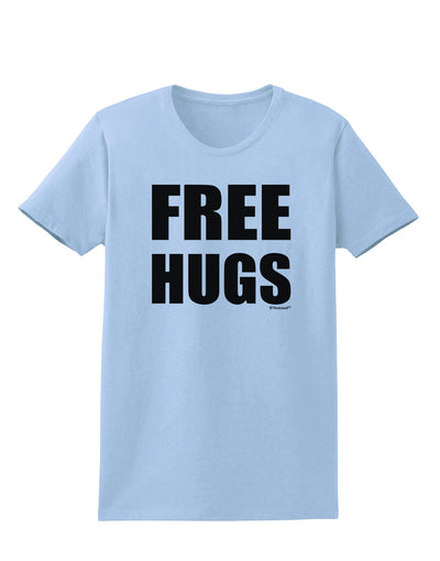 Free Hugs Womens T-Shirt-Womens T-Shirt-TooLoud-Light-Blue-X-Small-Davson Sales