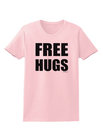 Free Hugs Womens T-Shirt-Womens T-Shirt-TooLoud-PalePink-X-Small-Davson Sales