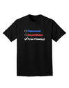 Free Thinker Checklist Adult Dark T-Shirt-Mens T-Shirt-TooLoud-Black-Small-Davson Sales