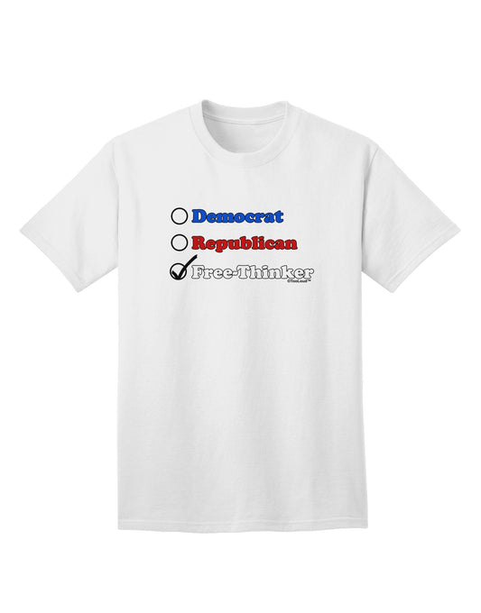 Free Thinker Checklist Adult T-Shirt-unisex t-shirt-TooLoud-White-Small-Davson Sales