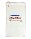 Free Thinker Checklist Micro Terry Gromet Golf Towel 11&#x22;x19-Golf Towel-TooLoud-White-Davson Sales