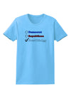 Free Thinker Checklist Womens T-Shirt-Womens T-Shirt-TooLoud-Aquatic-Blue-X-Small-Davson Sales