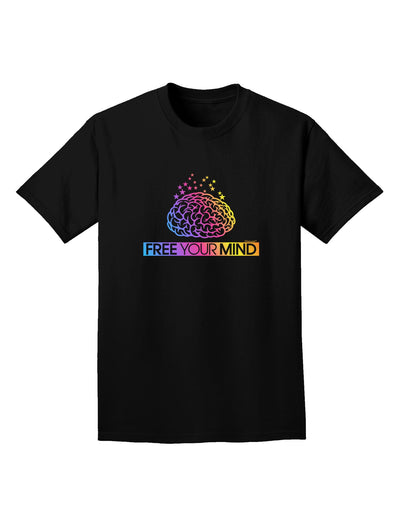 Free Your Mind Adult Dark T-Shirt-Mens T-Shirt-TooLoud-Black-Small-Davson Sales