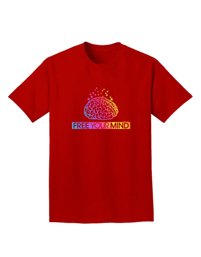 Free Your Mind Adult Dark T-Shirt-Mens T-Shirt-TooLoud-Red-Small-Davson Sales