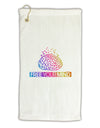 Free Your Mind Micro Terry Gromet Golf Towel 16 x 25 inch-Golf Towel-TooLoud-White-Davson Sales