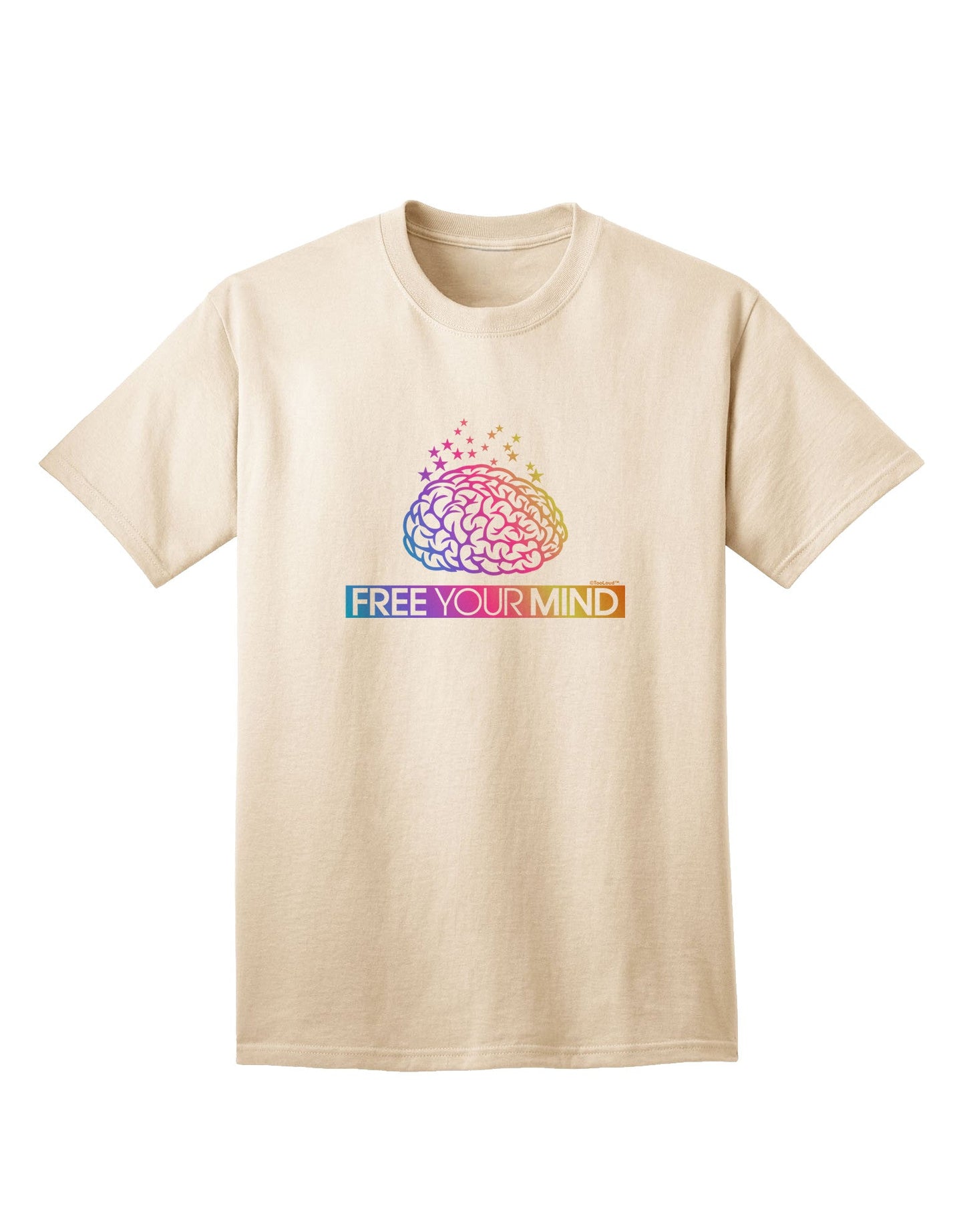 Free Your Mind Premium Adult T-Shirt - Embrace Individuality-Mens T-shirts-TooLoud-Natural-Small-Davson Sales
