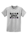 Free Your Mind Text Childrens T-Shirt-Childrens T-Shirt-TooLoud-AshGray-X-Small-Davson Sales