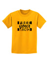 Free Your Mind Text Childrens T-Shirt-Childrens T-Shirt-TooLoud-Gold-X-Small-Davson Sales