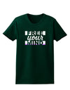 Free Your Mind Text Womens Dark T-Shirt-TooLoud-Forest-Green-Small-Davson Sales