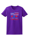 Freedom Fighting Liberal Womens Dark T-Shirt-TooLoud-Purple-X-Small-Davson Sales