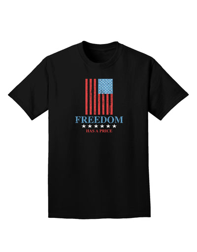 Freedom Flag Color Adult Dark T-Shirt-Mens T-Shirt-TooLoud-Black-Small-Davson Sales