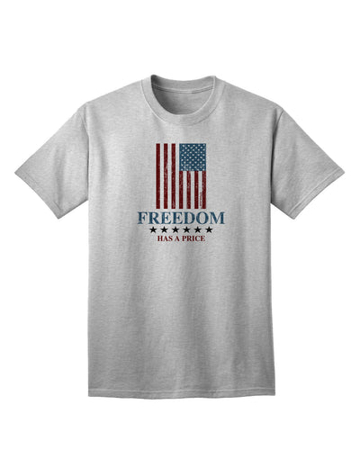 Freedom Flag Color Adult T-Shirt-Mens T-Shirt-TooLoud-AshGray-Small-Davson Sales