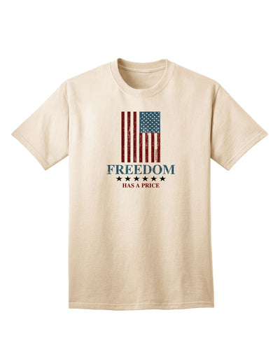 Freedom Flag Color Adult T-Shirt-Mens T-Shirt-TooLoud-Natural-Small-Davson Sales