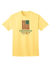 Freedom Flag Color Adult T-Shirt-Mens T-Shirt-TooLoud-Yellow-Small-Davson Sales