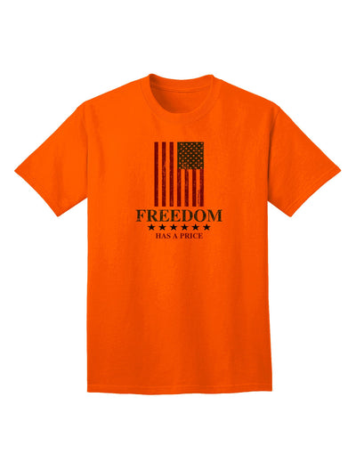 Freedom Flag Color Adult T-Shirt-Mens T-Shirt-TooLoud-Orange-Small-Davson Sales