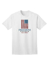 Freedom Flag Color Adult T-Shirt-Mens T-Shirt-TooLoud-White-Small-Davson Sales